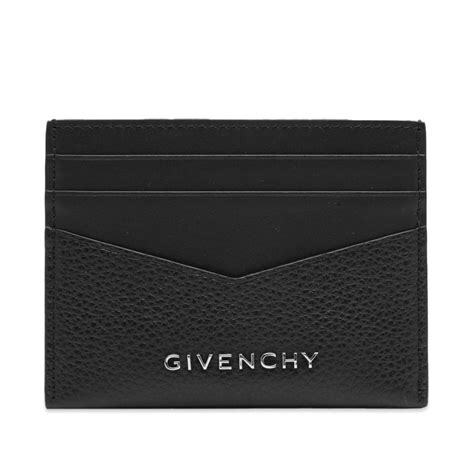 givenchy black logo plaque clutch|Givenchy card holder bag.